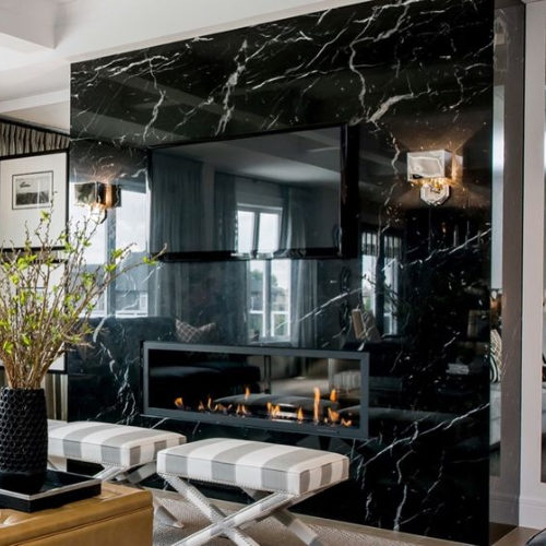 Patterned Lacquered Glass Patterned Lacquered Glass