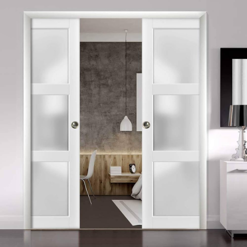 Pocket Frosted Glass Doors Pocket Frosted Glass Doors